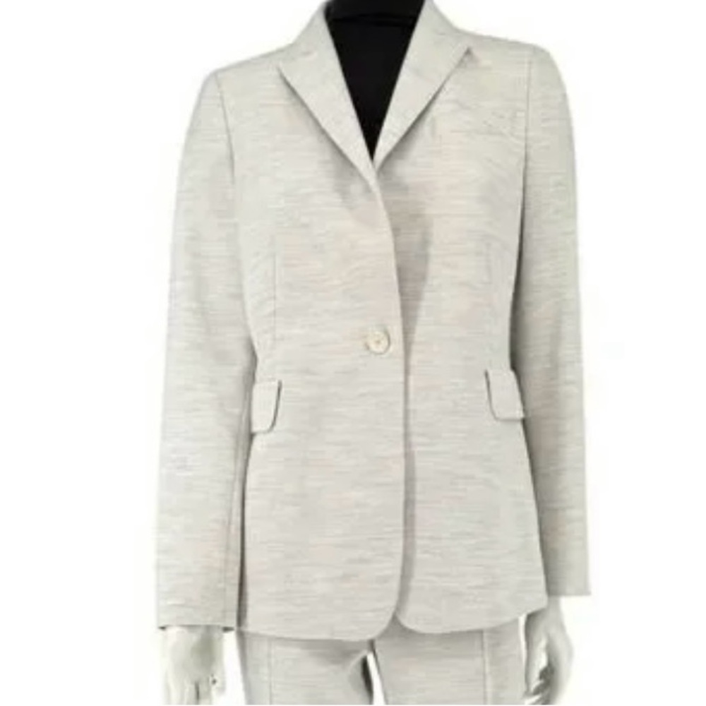 Akris Punto Light Grey Melange Blazer